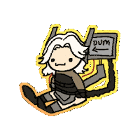 phloxness silly vtuber stupid dumb Sticker