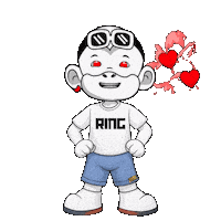 Ringing Sticker by Zhot Shop