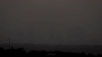 Sun Rises Over Saharan Dust Cloud in Texas