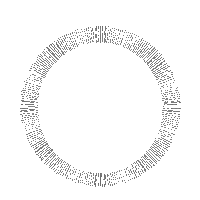 Loop Circle Sticker by ANEIX