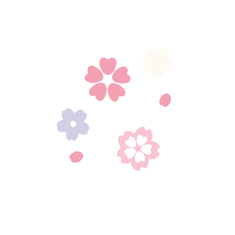 Cherry Blossom Flower Sticker by Meroware