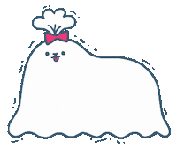 iyomtmt dog shake iyo ふるえる Sticker