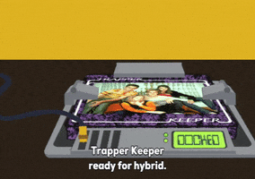 trapper keeper chip GIF by South Park 
