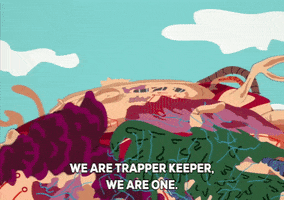 trapper keeper monster GIF by South Park 