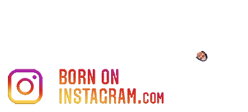 Happy Sticker by BORN ON INSTAGRAM