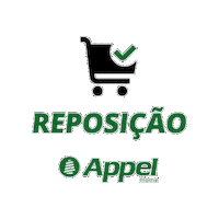 appelhome appel apel appel home apeel Sticker