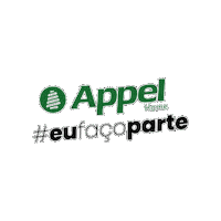 appelhome appel apel appel home apeel Sticker