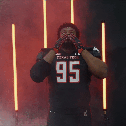 College Football Sport GIF by Texas Tech Football