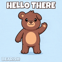Happy Teddy Bear GIF by BEARISH