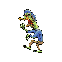 Hungry Towson University Sticker