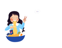 Food Trip Snack Time Sticker by Pepsi Philippines