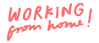 Workingfromhome Sticker by Fayth