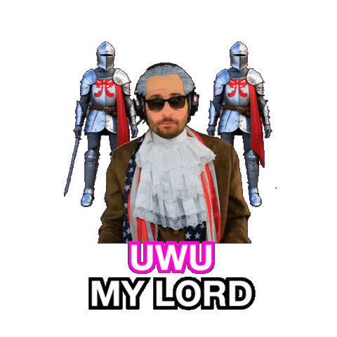 Blushing Founding Father Sticker