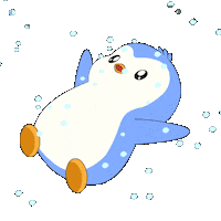 Freezing Snow Angels Sticker by Pudgy Penguins