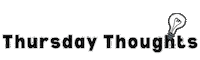 Thursday Thoughts Sticker by Physique Management