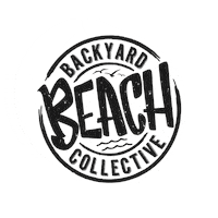 backyardbeachcollective backyard backyard beach collective backyardbeachcollective backyard beach Sticker