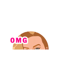Girl Omg Sticker by Kuzel