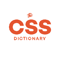 thecssdictionary web code coding web design Sticker