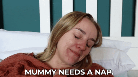 Tired Mum GIF by HannahWitton