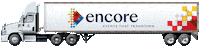 encoreglobal trailer truck encore kfp Sticker