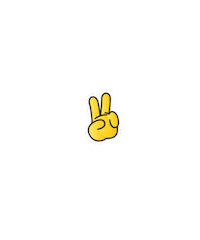 Emoji Peace Sticker by Nickelodeon International