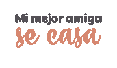 ecanales boda amiga casamiento estefania canales Sticker