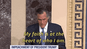 Mitt Romney Impeachment GIF