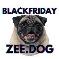 Zeedog Sticker by Amora Pug Brasil