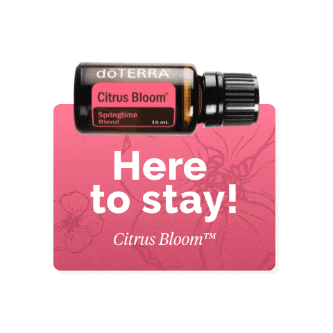 Doterra Citrus Bloom Sticker by doTERRA Essential Oils