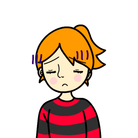 Sad Sadness Sticker