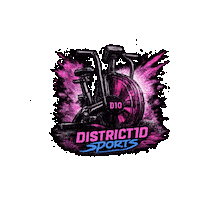 Assaultbike Sticker by district10sports