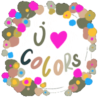 Colors Love Sticker