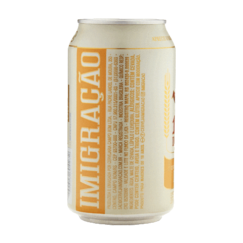 Beer Lata Sticker by Imigração