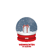 gift snowglobe Sticker by OTTO