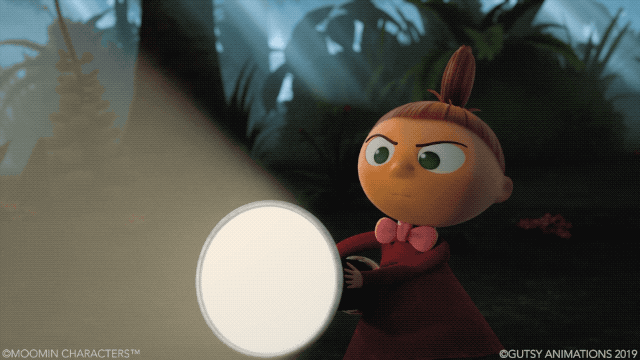 little my flashlight GIF by Moomin Official