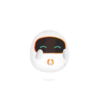 Emoji Robot Sticker by FeedMe Smart POS Sytem