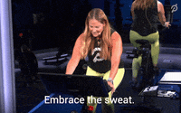 Sweat Sweating GIF by Peloton