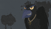 bird cross GIF by funk