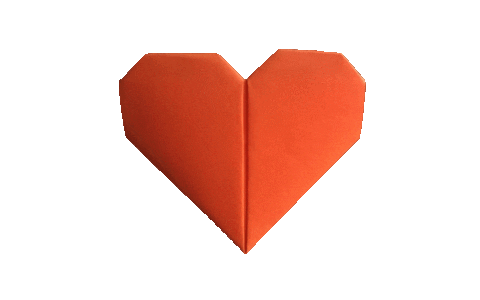Friluftsaktiviteter giphyupload origami hjerte origami hjerte Sticker