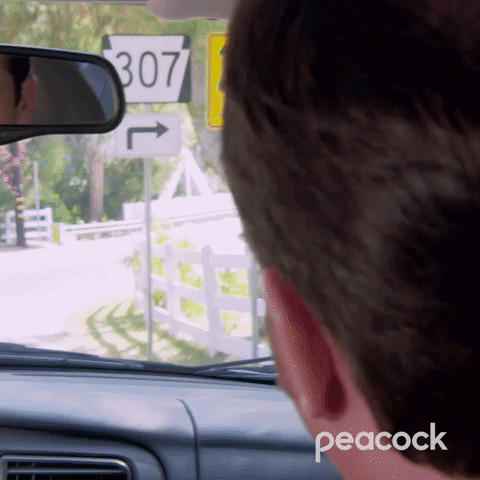 Michael Follows the GPS into Lake Scranton