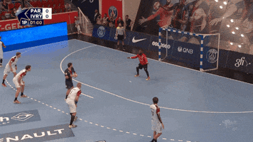 uwe gensheimer sport GIF by Paris Saint-Germain Handball