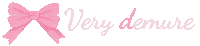 Demure Sticker