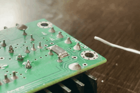 SemiconMedia giphyupload soldering tip chisel tip soldering GIF