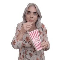 Pop Corn Sticker by goldandgo