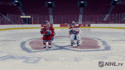 Ice Hockey Fist Bump GIF by NHL
