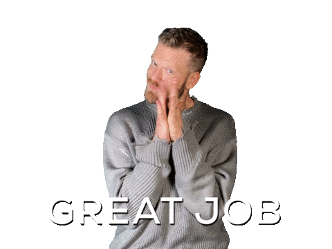 Great Job Sticker by Scott Hoying