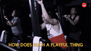 Friends Exercise GIF by BuzzFeed