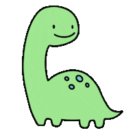 Dino Smile Sticker