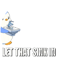 Penguin Wow Sticker by Pudgy Penguins