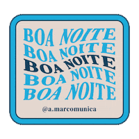Boa Noite Agencia Sticker by Mar Comunica